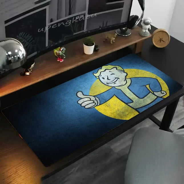 Fallout Gaming Mouse Pad - XXL Large Desk Mat 900x400mm - Vault-Tec Approved