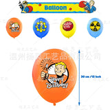 Fallout Birthday Party Decorations Kit - Vault Boy Banner, Balloons & Flags - Complete Radiation Theme Party Supplies