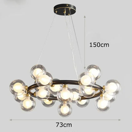 DecorBites™ LED Pendant Chandeliers for Modern Living and Dining Room Lighting Decorbites