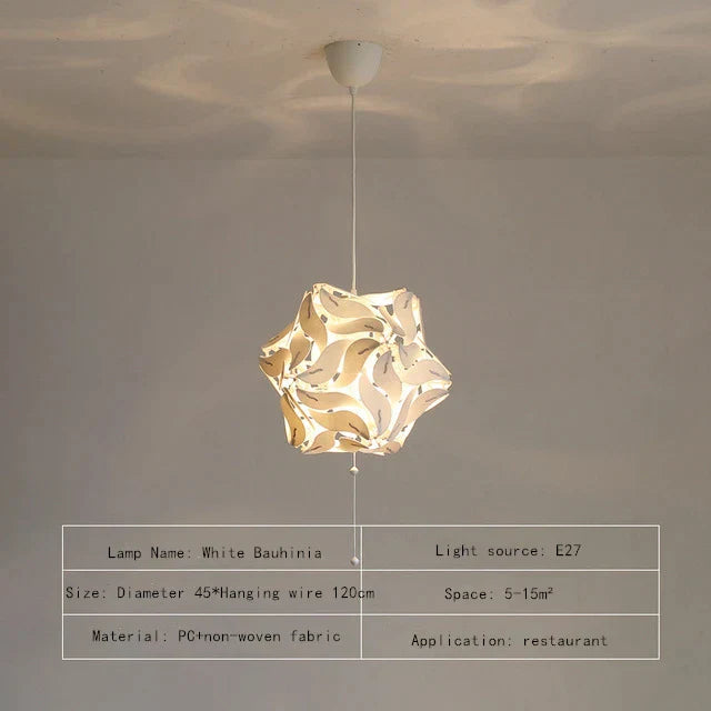 DecorBites™ Luxe Bauhinia Chandelier: Elegant LED Decor for Store, Bedroom & More Decorbites