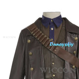 The Ghoul Cosplay Costume - Fallout Cooper Howard Complete Outfit with Hat & Gloves