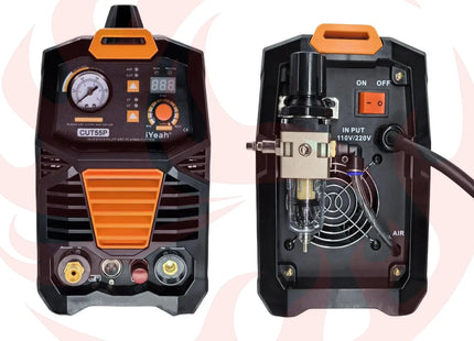 iYeah Plasma Cutter CUT55P HF Pilot Arc 110V/220V 55A With AG60P Torch MAX Cutting 20mm - Phoenix Fire Art Store