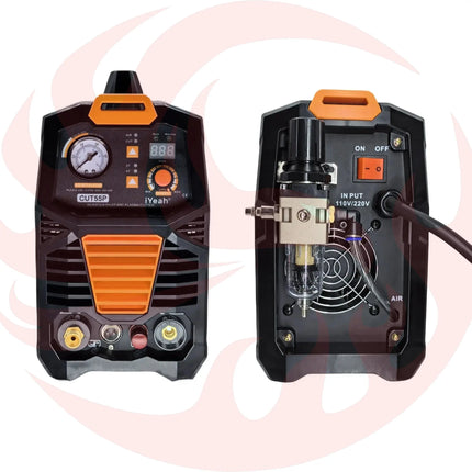 iYeah Plasma Cutter CUT55P HF Pilot Arc 110V/220V 55A With AG60P Torch MAX Cutting 20mm - Phoenix Fire Art Store