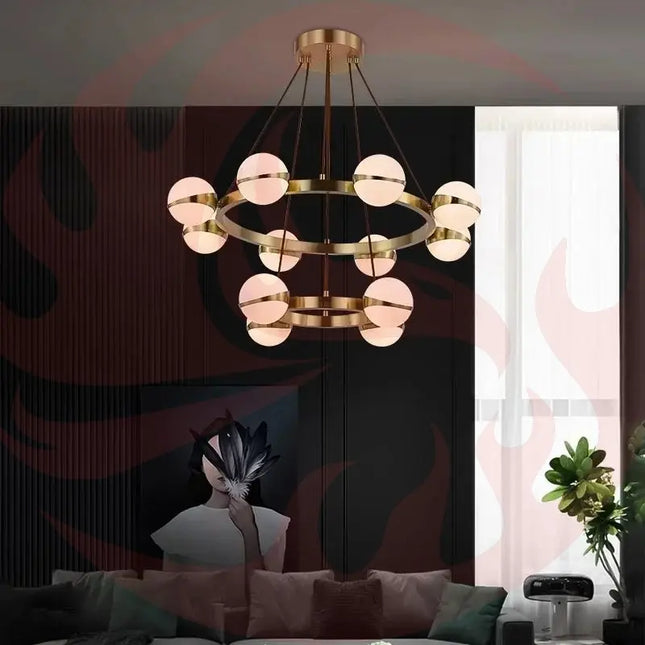 DecorBites™ LED Pendant Chandeliers for Living Room Dining Room Indoor Lighting Decorbites