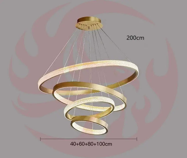 DecorBites™ LED Pendant Chandeliers for Modern Living Room and Dining Room Decorbites