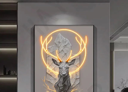 Dlight Decor Reindeer Wall Glow for Luxe Entry Spaces Dlight Decor