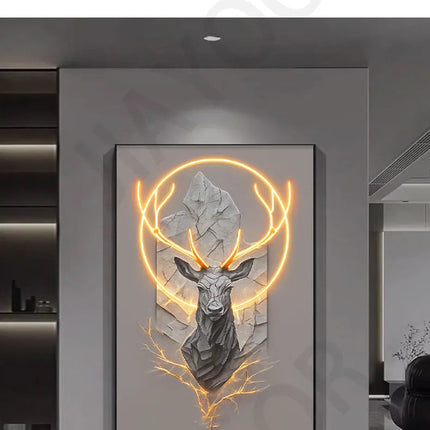 Dlight Decor Reindeer Wall Glow for Luxe Entry Spaces Dlight Decor