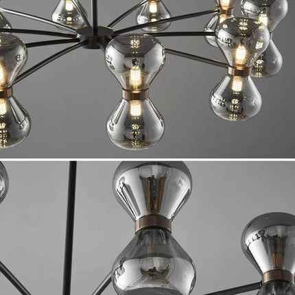 DecorBites™ LED Pendant Chandelier: Stylish Ceiling Lamp for Bedroom, Living Room Decor Decorbites