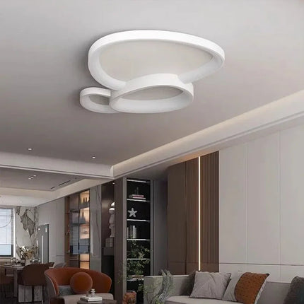 DecorBites™ LED Ceiling Chandelier Lights with Remote Control for Living Room, Bedroom, Dining Room Decorbites