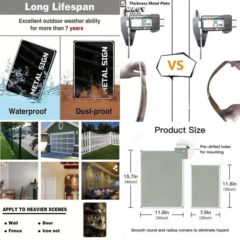 Fallout TV Series Metal Poster - Vault-Tec Gaming Wall Art Decor | Custom Tin Signs for Man Cave