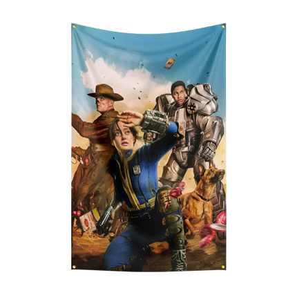 Fallout Flag 3x5ft - Vault-Tec Banner