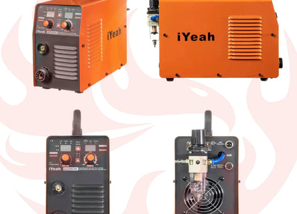 CNC Non-HF Pilot Arc CUT55 CNC iYeah Plasma Cutter 110V/220V 55A Machine With PT60/PTM60 Straight Torch Easy Cutting 25mm - Phoenix Fire Art Store