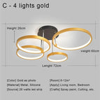 C gold 4 lights / changeable