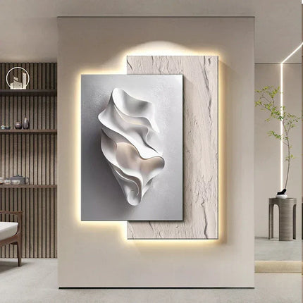 Crystal Porcelain LED Wall Light | Mural Decor - Phoenix Fire Art Store