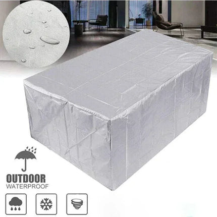 210D Outdoor Furniture Cover Waterproof Terrace Garden Cover Rain And Snow Table Sofa Chair Protective Cover Dust Cover - Phoenix Fire Art Store