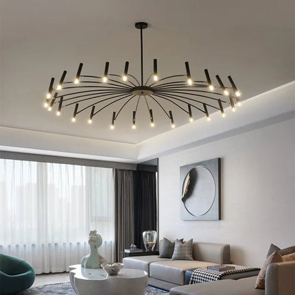 DecorBites™ LED Ceiling Chandelier: Minimalist Nordic Home Lighting for Living Room, Bedroom, Dining Area Decorbites