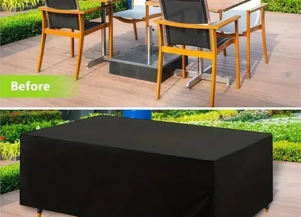 210D Outdoor Furniture Cover Waterproof Terrace Garden Cover Rain And Snow Table Sofa Chair Protective Cover Dust Cover - Phoenix Fire Art Store