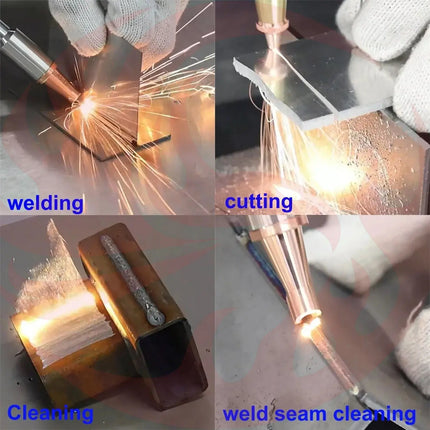 Raycus 2000W 4-in-1 Fiber Laser Welding Machine - Portable Handheld Laser Welder, Cleaner & Cutter for Metal - Phoenix Fire Art Store