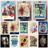 Fallout TV Series Metal Poster - Vault-Tec Gaming Wall Art Decor | Custom Tin Signs for Man Cave