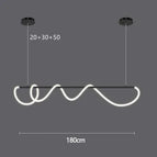 black 180cm / Neutral light 4000K