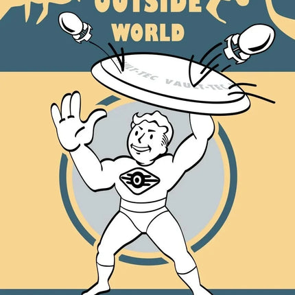 Fallout Vault Boy Poster - Vintage HD Canvas Wall Art Print | Retro Gaming Decor