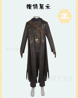 The Ghoul Cosplay Costume - Fallout Cooper Howard Complete Outfit with Hat & Gloves