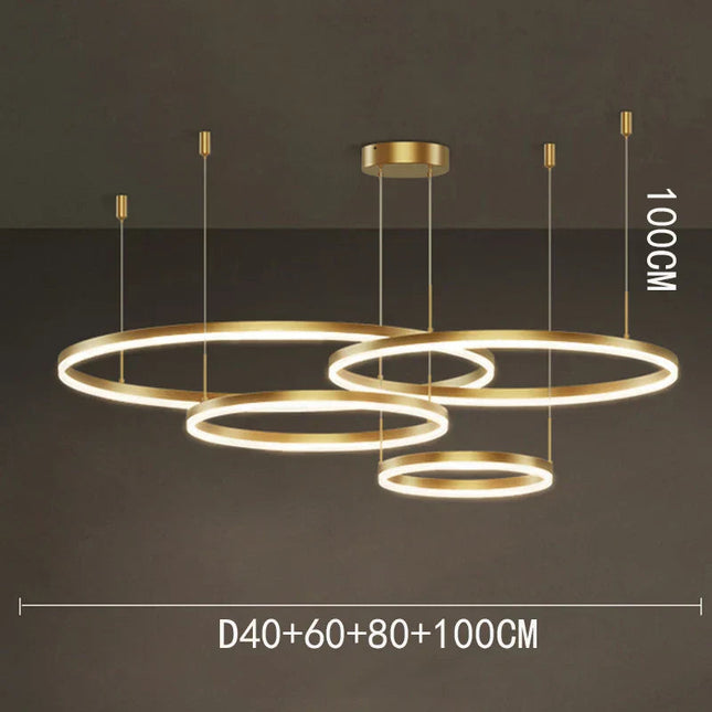 DecorBites™ LED Pendant Chandeliers for Staircase & Living Room Lighting Decorbites