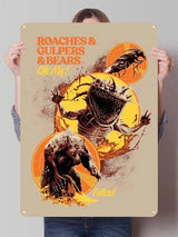 Fallout TV Series Metal Poster - Vault-Tec Gaming Wall Art Decor | Custom Tin Signs for Man Cave