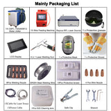 Raycus 2000W 4-in-1 Fiber Laser Welding Machine - Portable Handheld Laser Welder, Cleaner & Cutter for Metal