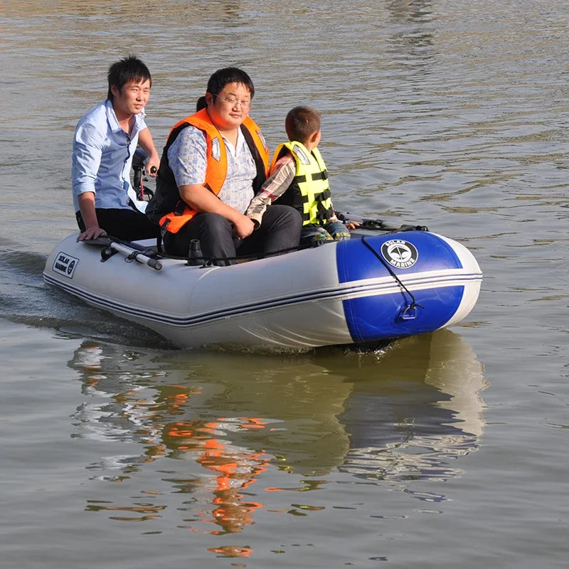 Inflatable Fishing Kayak 175cm - Portable Angling Boat