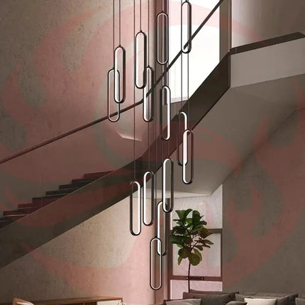 DecorBites™ LED Pendant Chandeliers for Living Room Staircase Indoor Lighting Decorbites