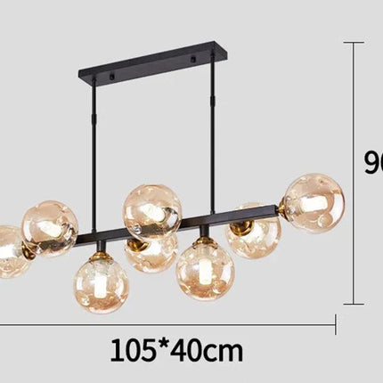 DecorBites™ LED Pendant Chandeliers: Modern Indoor Lighting for Living Room and Dining Room Decorbites