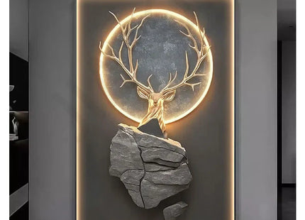 Dlight Decor Reindeer Wall Glow for Luxe Entry Spaces Dlight Decor