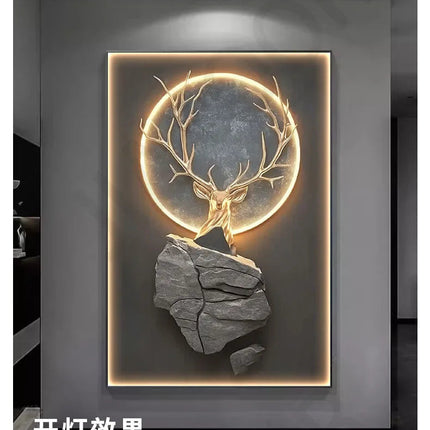 Dlight Decor Reindeer Wall Glow for Luxe Entry Spaces Dlight Decor
