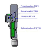 2000W Laser Cleaning Machine - 300MM Width Rust Removal Tool for Metal Surfaces