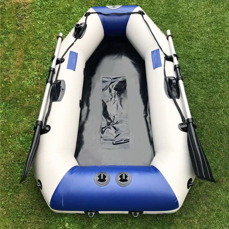 Inflatable Fishing Kayak 175cm - Portable Angling Boat