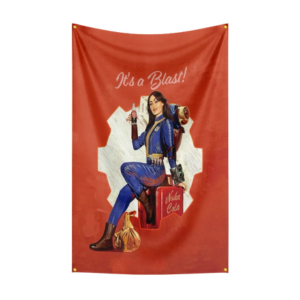 Fallout Flag 3x5ft - Vault-Tec Banner