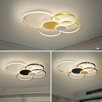 DecorBites™ LED Ceiling Chandelier Light for Living Room Bedroom Dining Hall Indoor Lighting Fixtures Decorbites