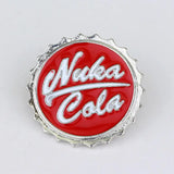 Fallout Nuka Cola Bottle Cap Pin - Authentic Vault-Tec Enamel Badge
