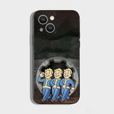 Fallout S-Series 4 Phone Case - Vault-Tec Approved Soft Silicone Cover for iPhone 16, 15, 14, 13, 12, 11 Pro Max