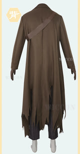 The Ghoul Cosplay Costume - Fallout Cooper Howard Complete Outfit with Hat & Gloves