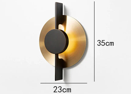 DecorBites™ Gold Iron Art Designer Sconce LED Decorative Wall Lamp Decorbites