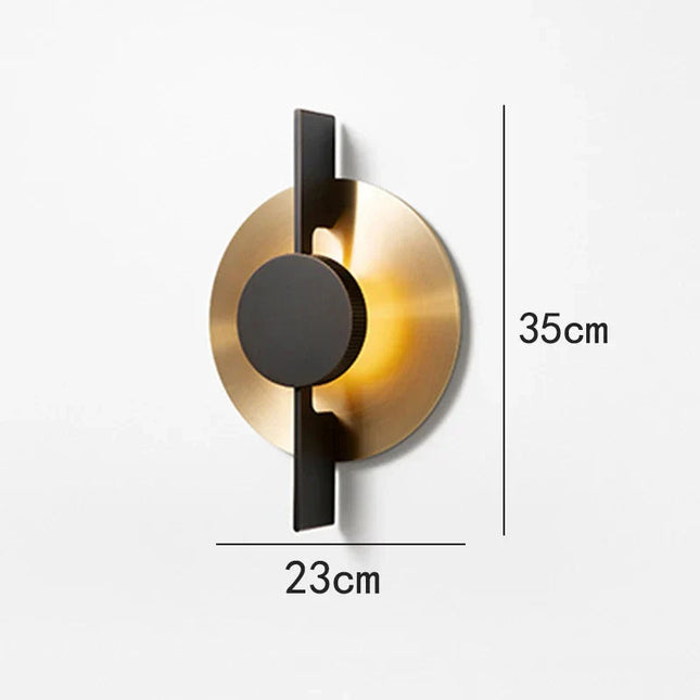 DecorBites™ Gold Iron Art Designer Sconce LED Decorative Wall Lamp Decorbites