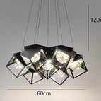 7 heads balck / APP with RC Dimmable