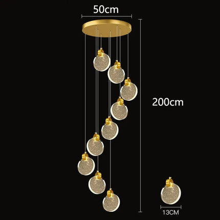 DecorBites™ LED Pendant Chandeliers for Modern Home Decor and Indoor Lighting Decorbites