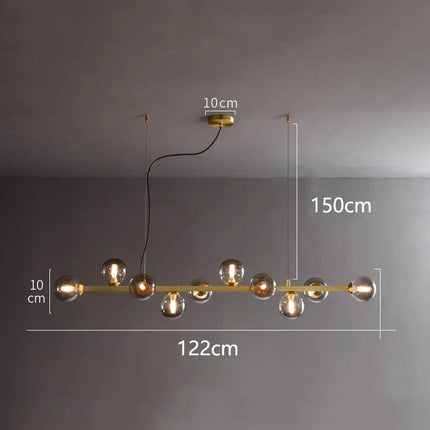 DecorBites™ LED Pendant Chandeliers for Modern Living and Dining Room Lighting Decorbites