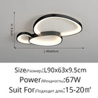L90cm black / cold light 6000k