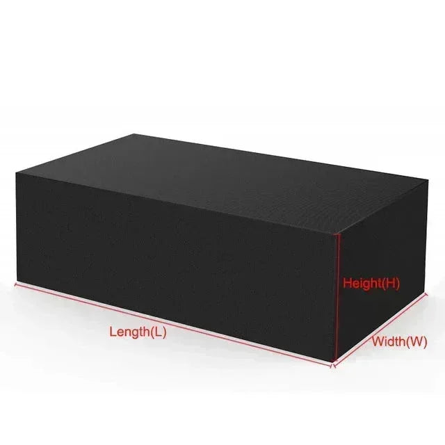 Outdoor Furniture Covers Waterproof Rain Snow Dust Wind-Proof Anti-UV Oxford Fabric Garden Lawn Patio Furniture Covers 40 Size - Phoenix Fire Art Store