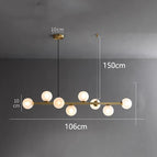 8 heads white / APP with RC Dimmable