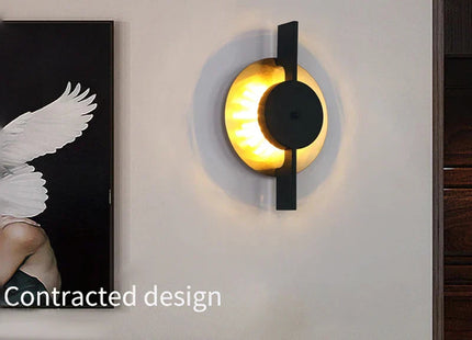 DecorBites™ Gold Iron Art Designer Sconce LED Decorative Wall Lamp Decorbites